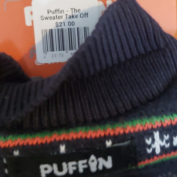 PUFFIN "THE SWEATER" DRINKWARE NWT - Picture 6 of 7